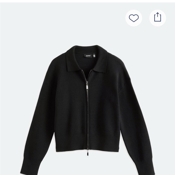 RD Style Jackets & Blazers - RD Style Black Zip-Up Jacket